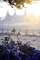 Winter Frost Oast Houses - Photo by Tim Stubbings