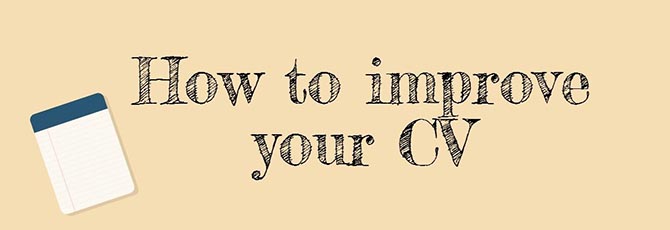 How to improve your CV
