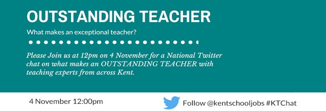 #OutstandingTeacher Twitter Chat