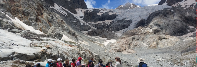 A school trip to Serre Chevalier, French Alps