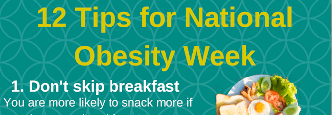 12 Tips for National Obesity Week