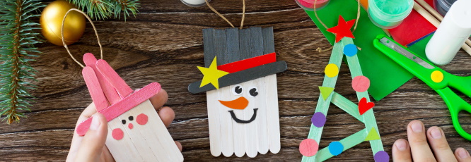 4 Simple Christmas Crafts for Kids