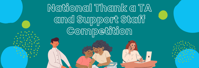 Thank a TA and Support Staff Competition Terms and Conditions