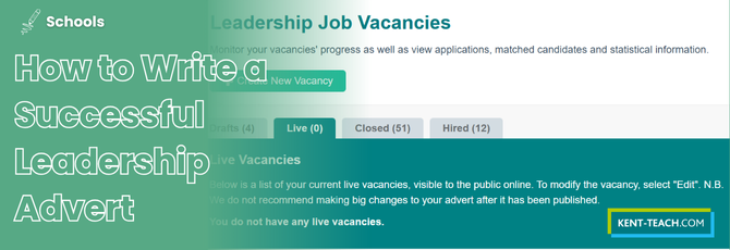 How to Write a Successful Leadership Advert